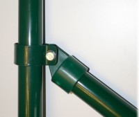 Plotová vzpera PRIMA 48/3750 mm poplastovaná zelená