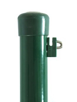 Plotový stĺpik PRIMA lakovaný 38/1500 mm poplastovaný vo farbe zelenej RAL 6005