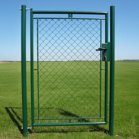 Bránka PRIMA poplastovaná 1000/1250 mm vo farbe zelenej RAL 6005