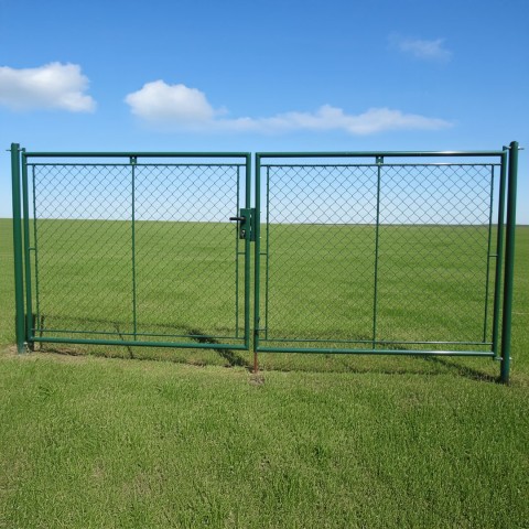 Brána PRIMA poplastovaná 3600/2000 mm vo farbe zelenej RAL 6005