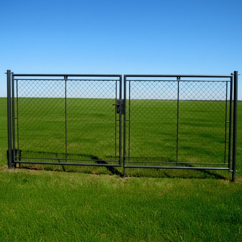 Brána PRIMA poplastovaná 3600/1600 mm vo farbe antracitovo šedej RAL 7016