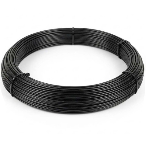 Drôt napínací poplastovaný 52 m vo farbe RAL 7016 antracitová šedá