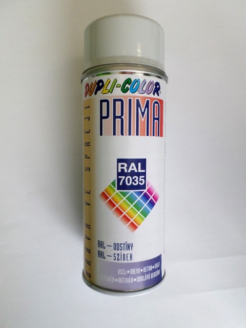 Univerzálny korekčný sprej PRIMA RAL 7035 - svetlo šedá