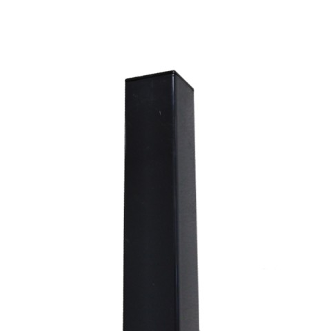 Plotový stĺpik BRAVO 40/60/2000 mm bez dier poplastovaný vo farbe antracitovej šedej RAL 7016