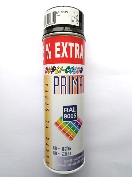 Univerzálny korekčný sprej PRIMA RAL 9005 - čierna