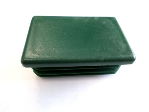Plastová krytka na stĺpik 40×60 mm v zelenej farbe