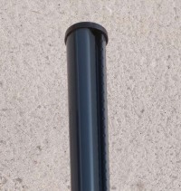 Plotový stĺpik CLIP 48/3000 mm RAL7016
