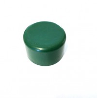 Klobúčik na stĺpik 38 mm zelený