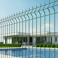 Plotový panel BRAVO 3D LIGHT poplastovaný 1230 mm zelený