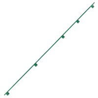 Rámček z guľatiny univerzálny 1000–1500 mm RAL6005 zelená